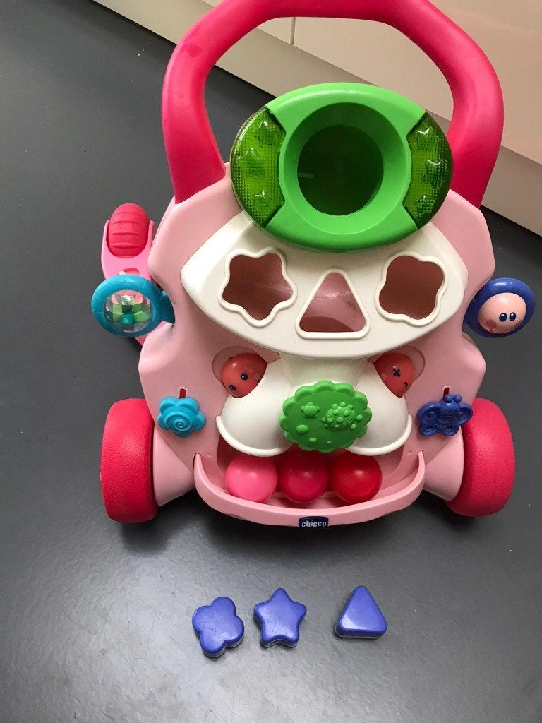 Chicco loopwagentje, Kinderen en Baby's, Ophalen, Zo goed als nieuw, Mobiel