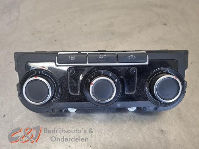 Airco bedieningspaneel van een Volkswagen Caddy, Gebruikt, -, Volkswagen, -