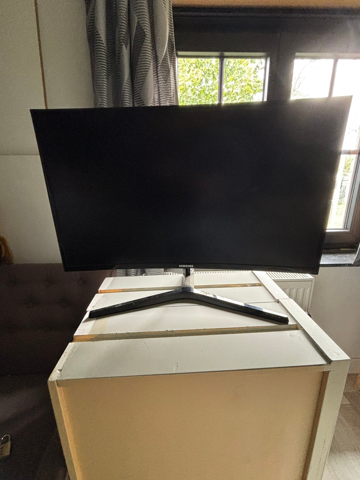 Samsung cuved monitor, Computers en Software, Ophalen, Gebruikt