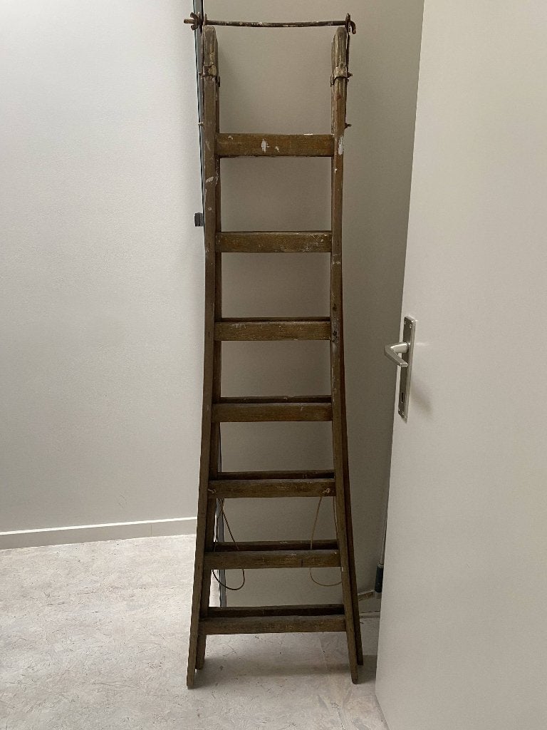 Oude schildersladder, Bricolage & Construction, Matériel de peinture, Enlèvement, Utilisé, Autres types