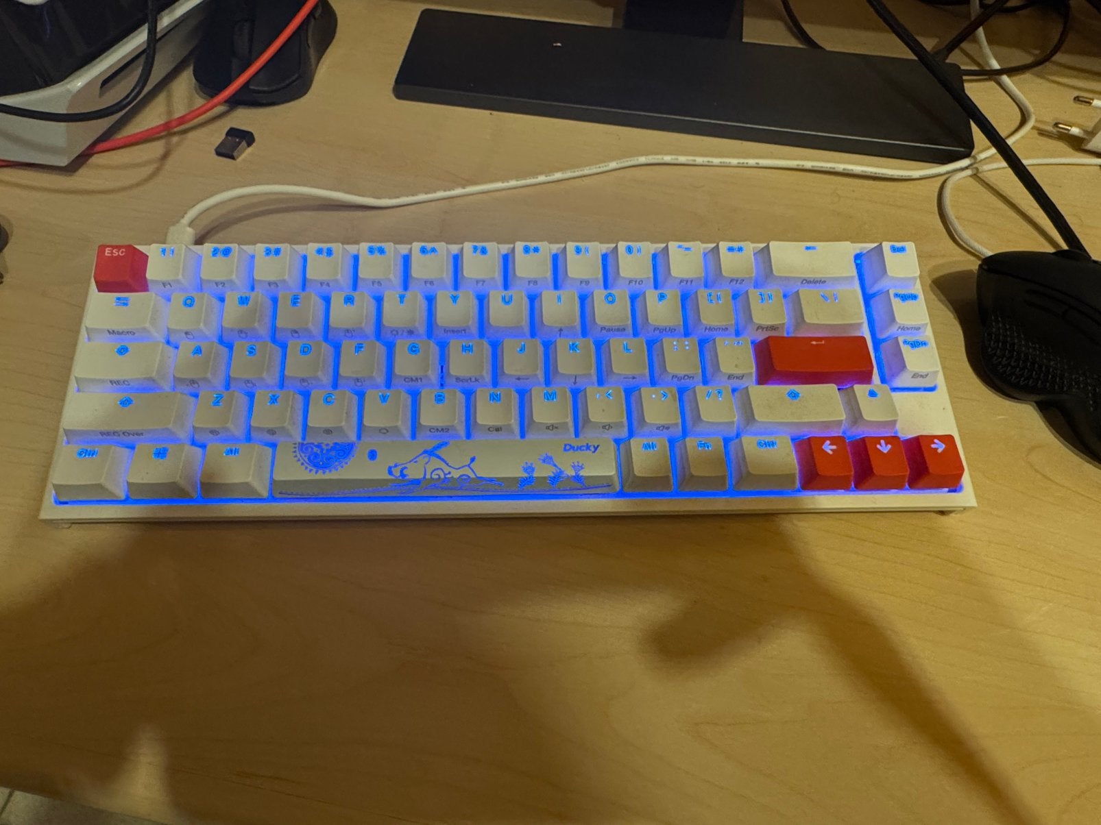Ducky one sf toetsenbord, Computers en Software, Ophalen of Verzenden, Zo goed als nieuw