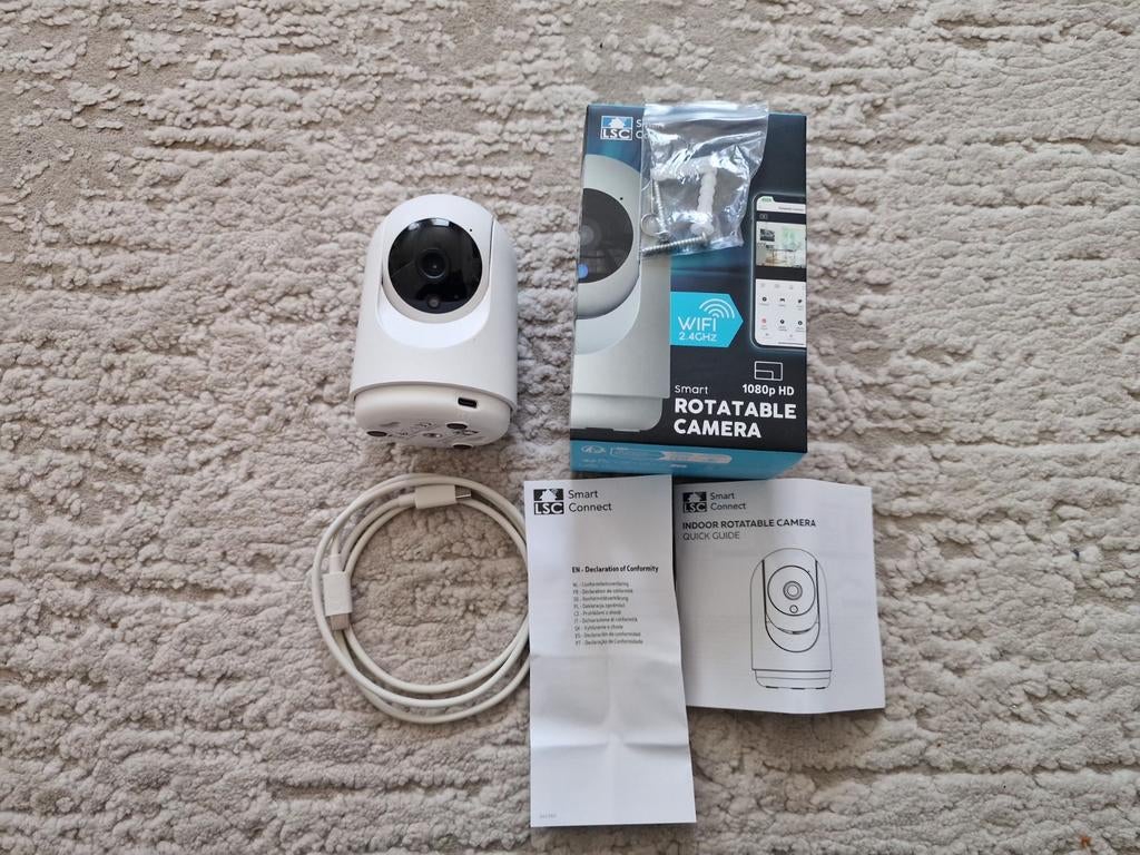 Slimme draaibare wifi-camera, Audio, Tv en Foto, Videobewaking, Ophalen