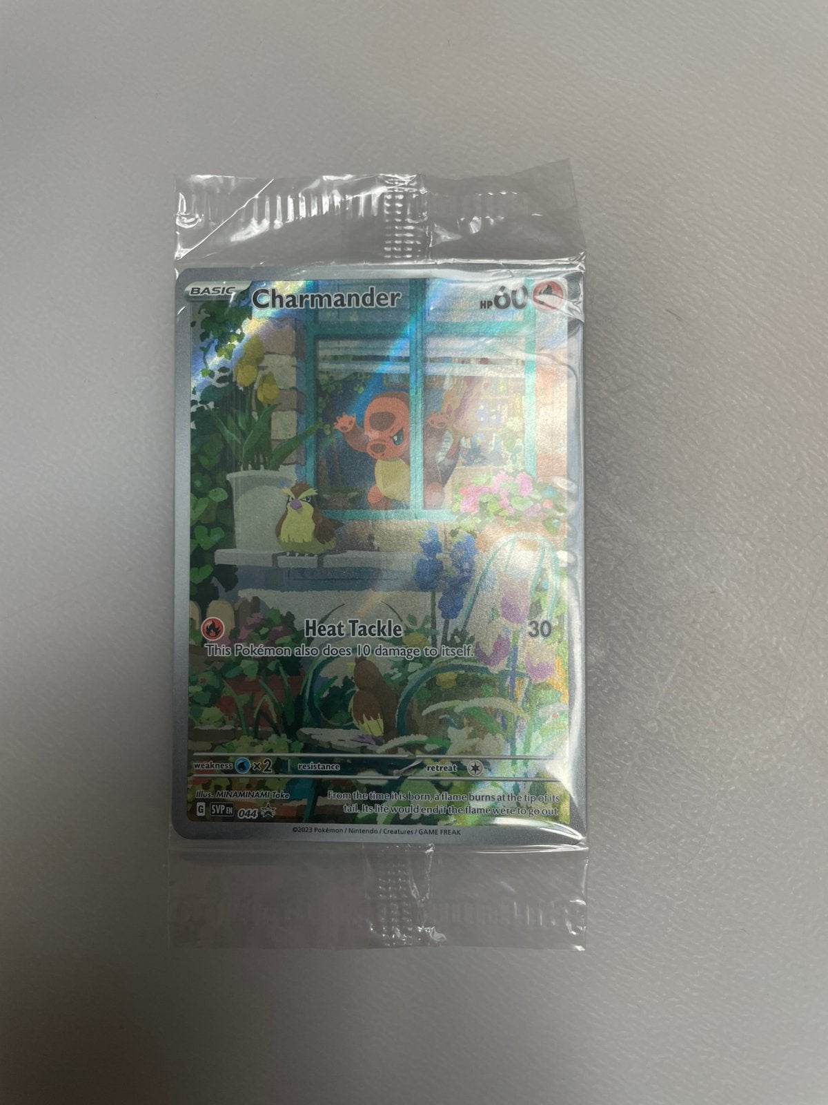 Charmander promo 044 sealed, Ophalen of Verzenden, Zo goed als nieuw, Losse kaart