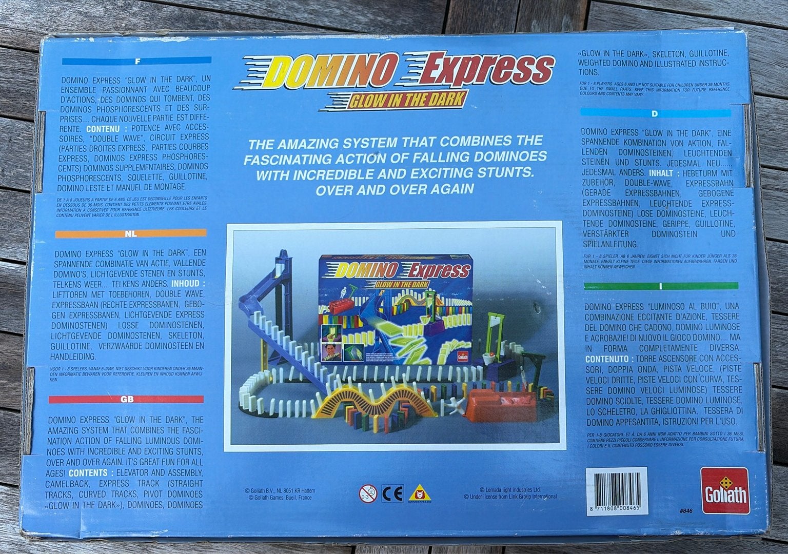 Domino express, Enlèvement, Utilisé
