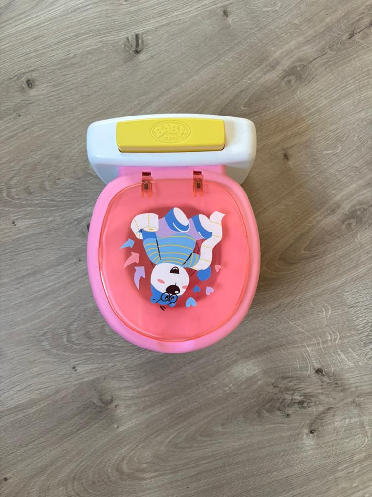 Toilet voor poppen, Ophalen, Zo goed als nieuw, Babypop