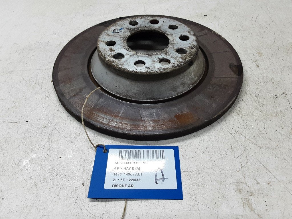 FREIN DISQUE ARRIÈRE Audi Q3 Sportback (F3N) (01-2019/-), Utilisé, Audi