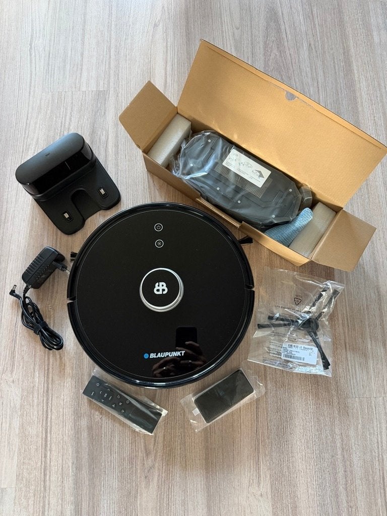 Blaupunkt Bluebot Xtreme robotstozuiger + dweilfunctie (#2), Overige merken, Gebruikt, Ophalen of Verzenden, Robotstofzuiger