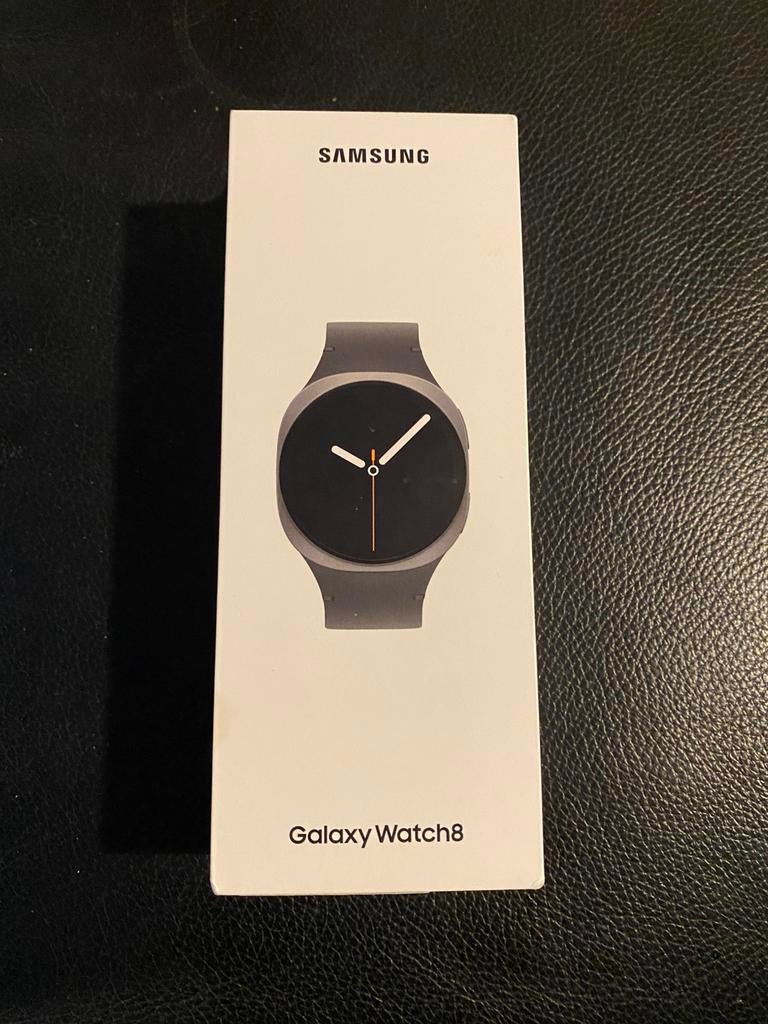 Samsung Galaxy Watch 8, Ophalen, Zwart, Zo goed als nieuw, Waterdicht