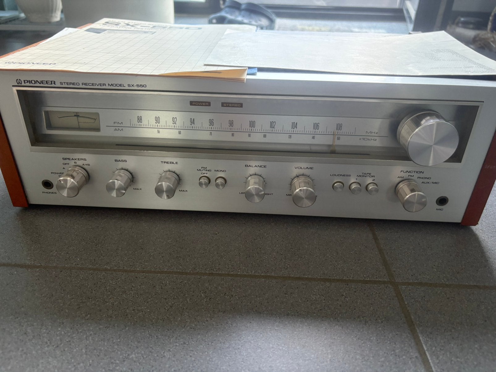 Receiver, Ophalen, Gebruikt