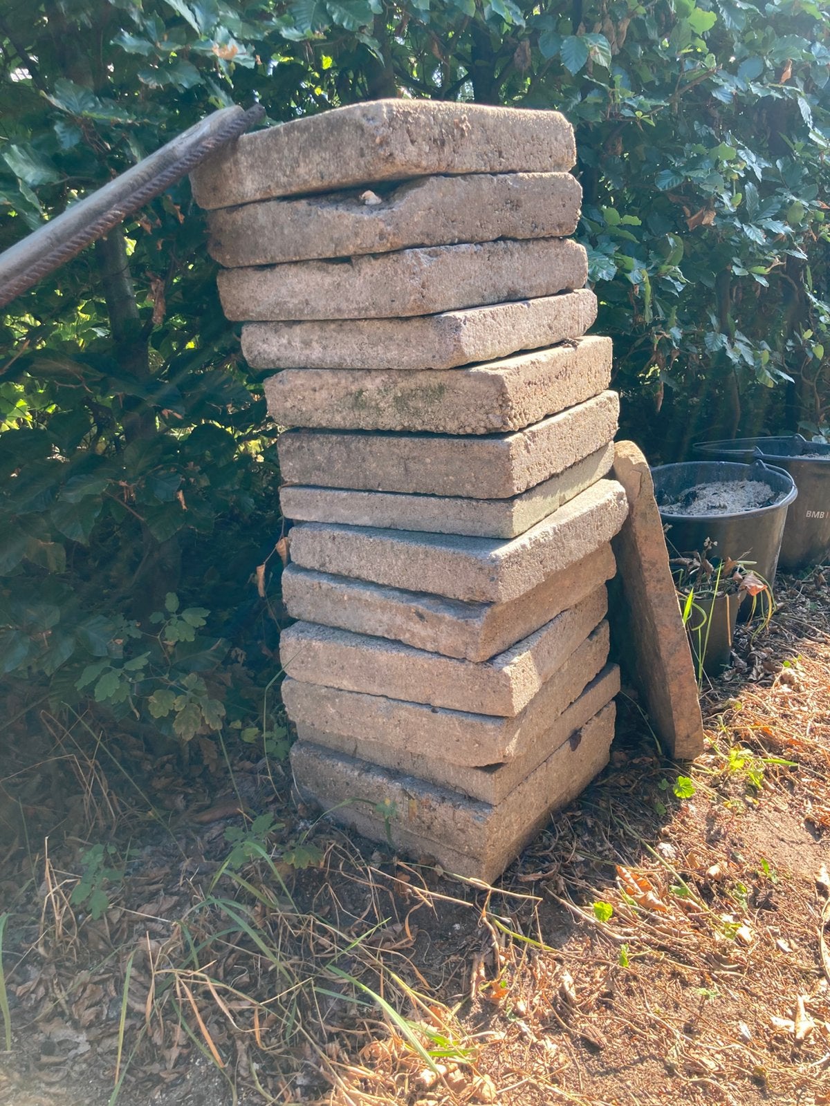 Gratis dalstenen, Tuin en Terras, Ophalen, Gebruikt