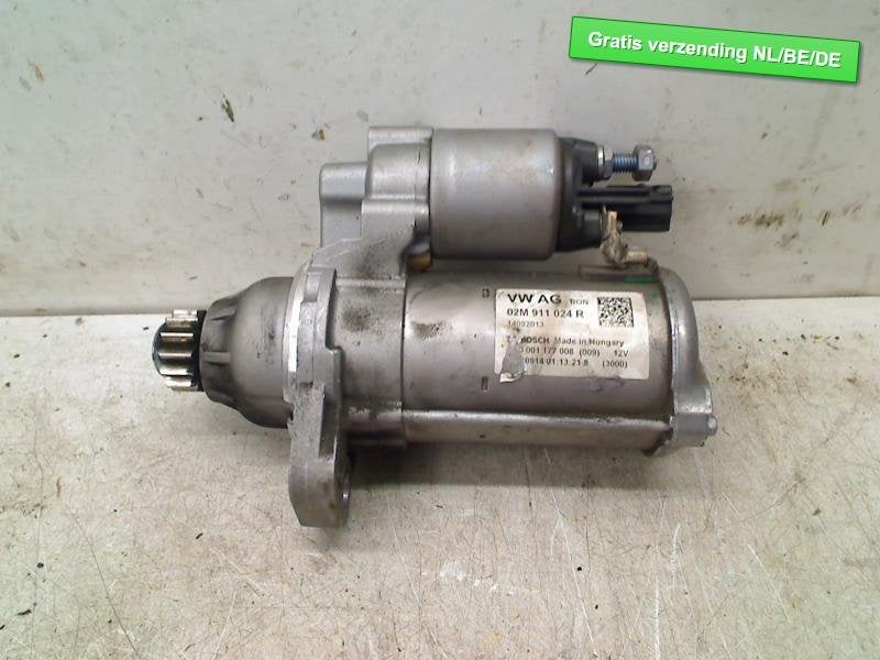 DÉMARREUR Volkswagen Golf VII (AUA) (02M911024R), Robert Bosch AG, Volkswagen, Utilisé, Robert-Bosch-Allee 1
74232  Abstatt, DE