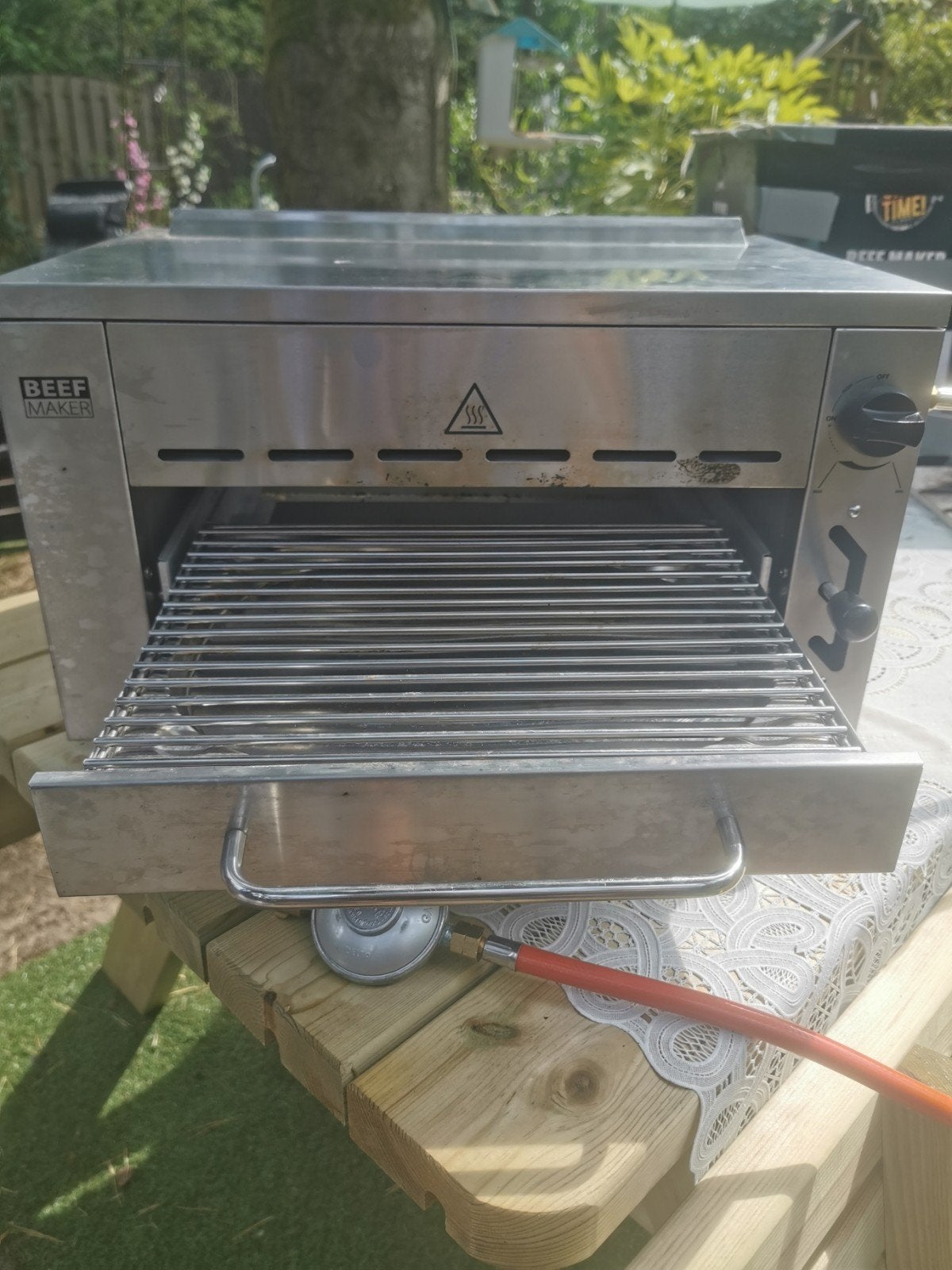 Beef maker, Jardin & Terrasse, Enlèvement ou Envoi, Utilisé, Beef maker, Avec accessoires