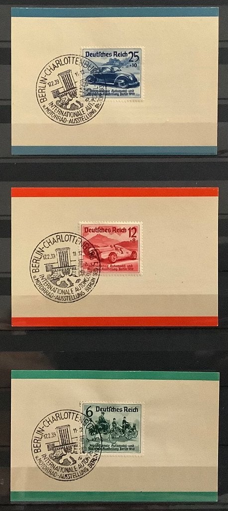 Collectors item. Int. Automobiel-Motorrad-Ausstellung. 1939., Verzenden, Postfris