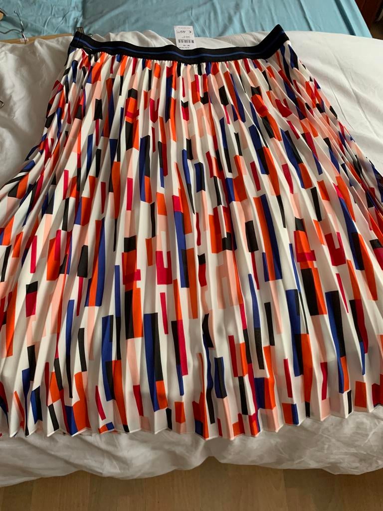 Jupe longue plissée Damart neuve taille 48, Enlèvement, Neuf, Taille 46/48 (XL) ou plus grande, Autres couleurs