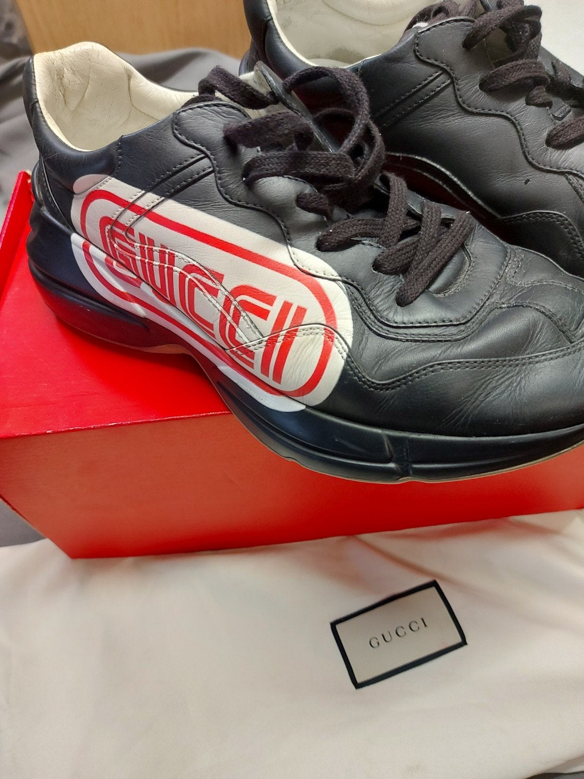 Herenschoen  GUCCI  Limedid editie  maat 40, Kleding | Heren, Schoenen, Ophalen