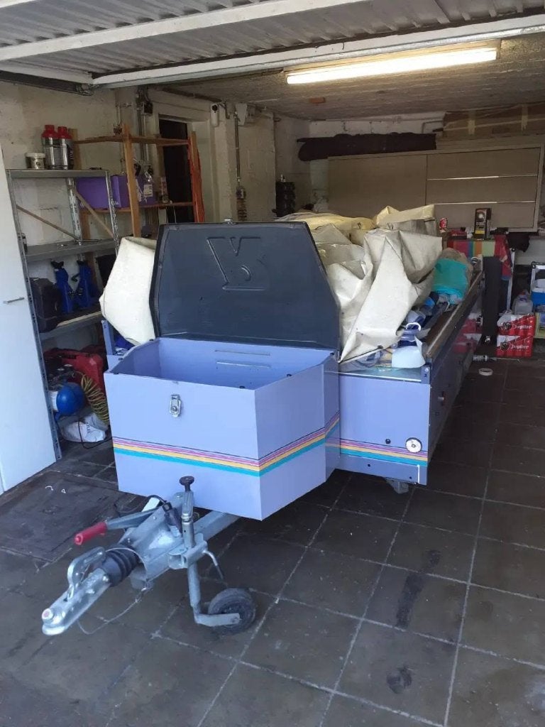 caravane pliante, Caravanes & Camping, Enlèvement, Vert, Jusqu'à 2, Autres marques
