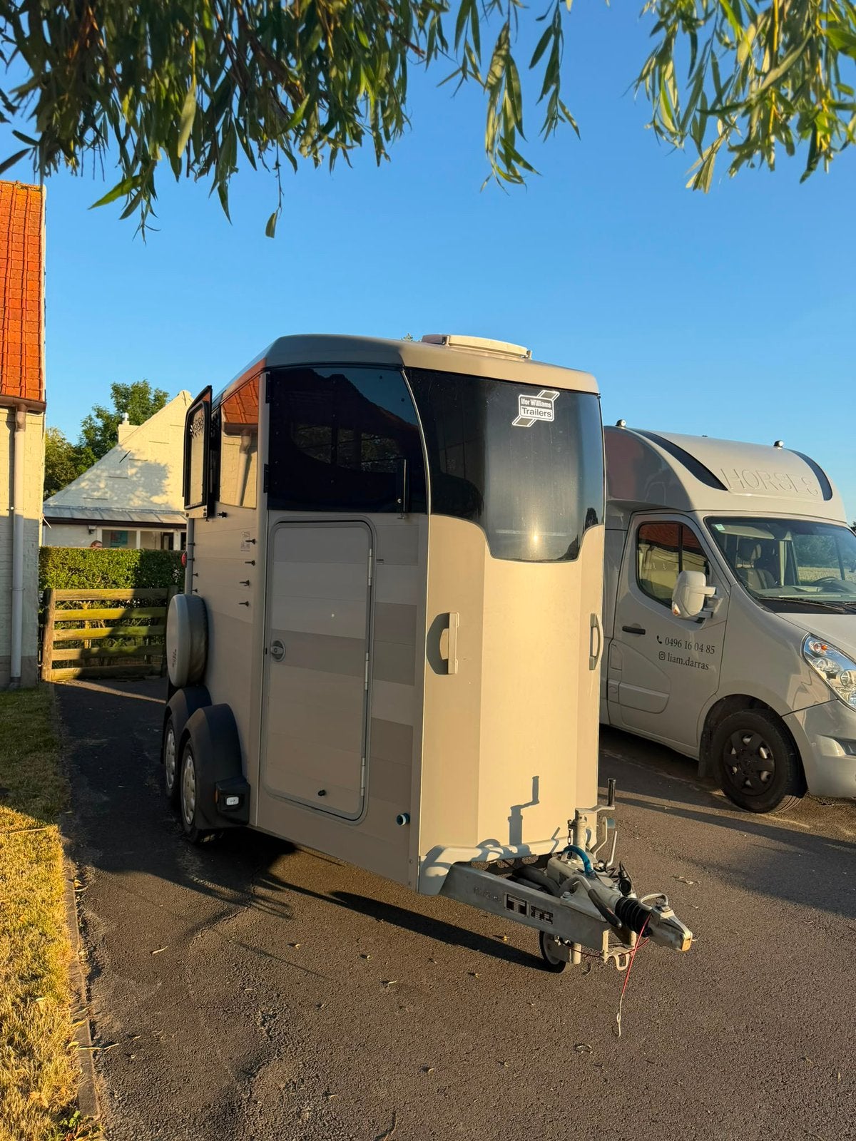 I For Williams HBX 506 paardentrailer, Ophalen, Zo goed als nieuw