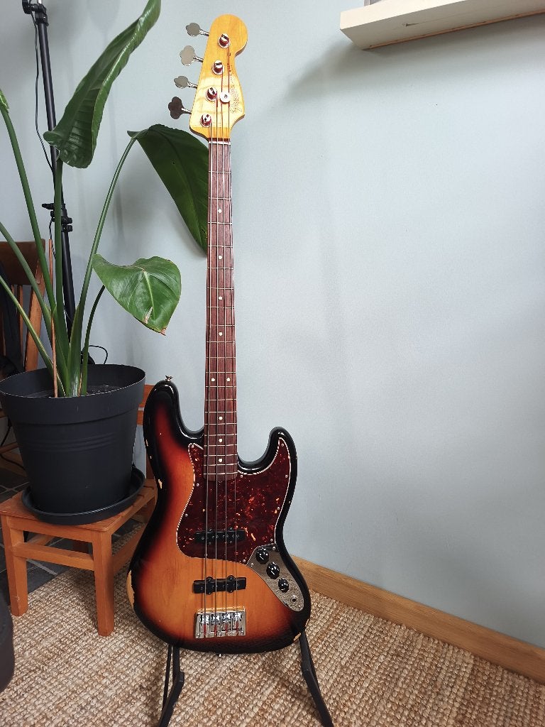 Fender Jazz Bass, Muziek en Instrumenten, Snaarinstrumenten | Gitaren | Bas, Ophalen of Verzenden, Gebruikt, Elektrisch