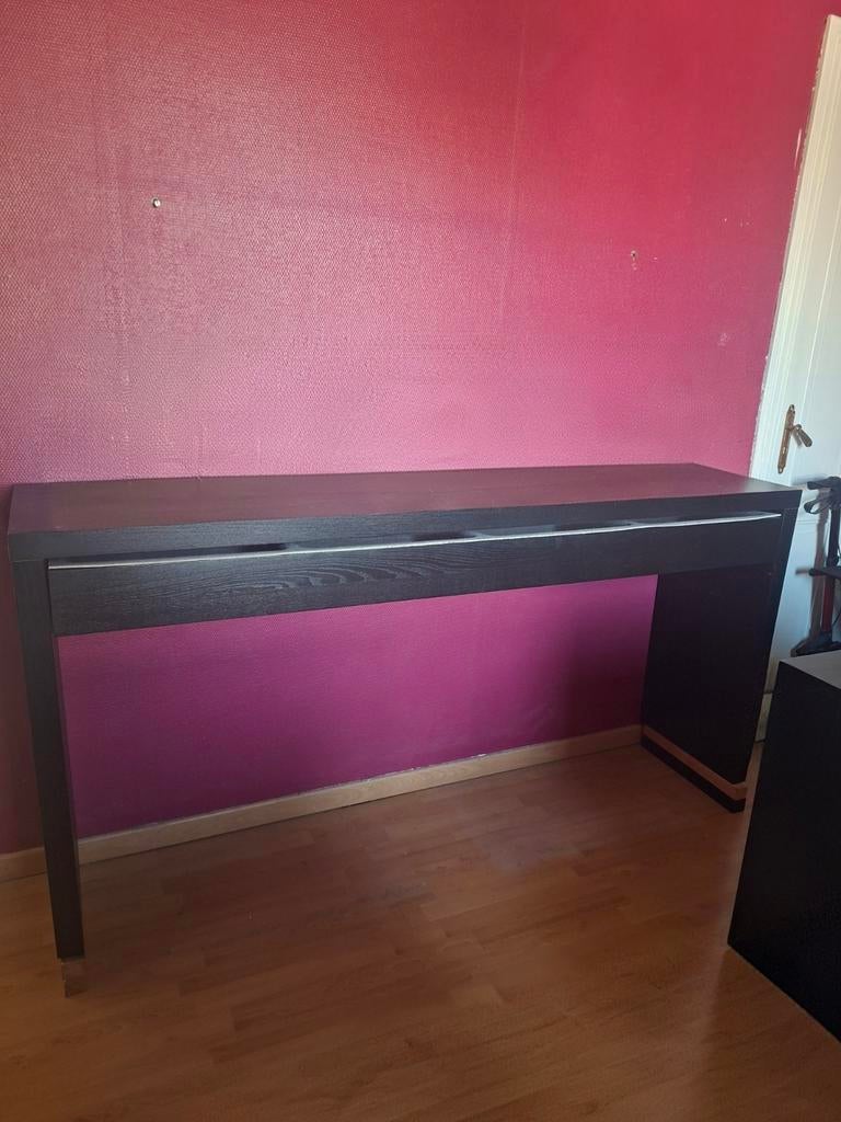 Coiffeuse Malm noire, Enlèvement, Avec tiroirs