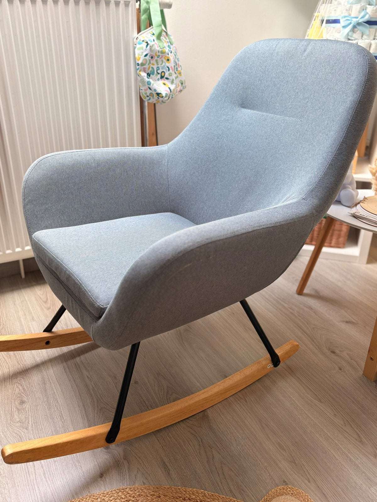 Fauteuil à bascule/ allaitement, Enlèvement, Comme neuf, Moins de 75 cm, Bois
