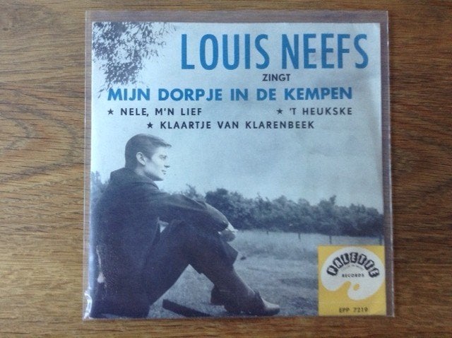 single louis neefs, CD & DVD, Vinyles Singles, En néerlandais, Enlèvement ou Envoi, 7 inch, EP