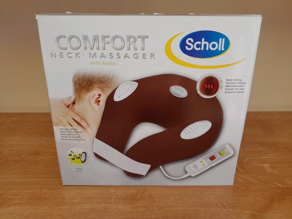 Massage toestel voor nek + steunband voor nek, Enlèvement ou Envoi, Neuf, Chaise de massage ou Coussin