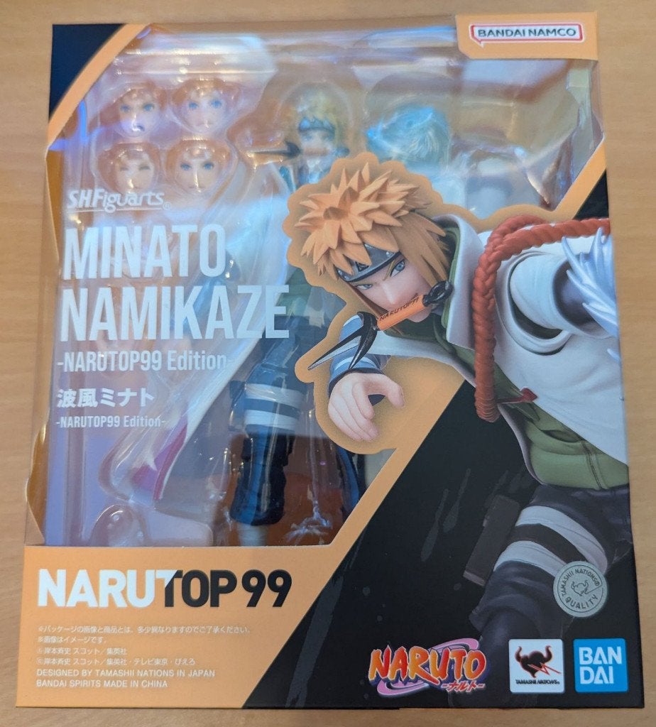 S.H.Figuarts Minato Namikaze -NARUTOP99 Edition- Naruto, Envoi, Comme neuf