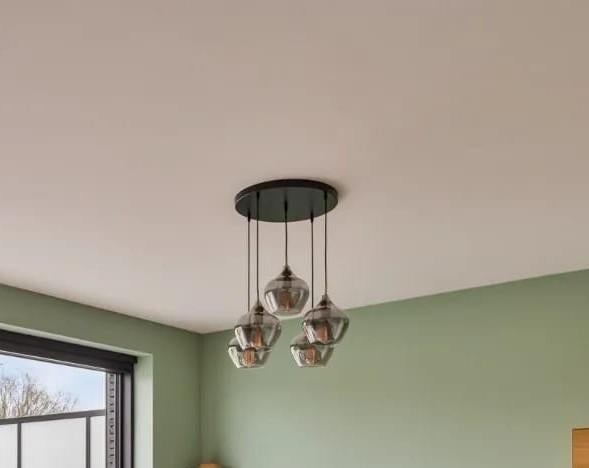 Rakel hanglamp 5L antique bronze, Ophalen