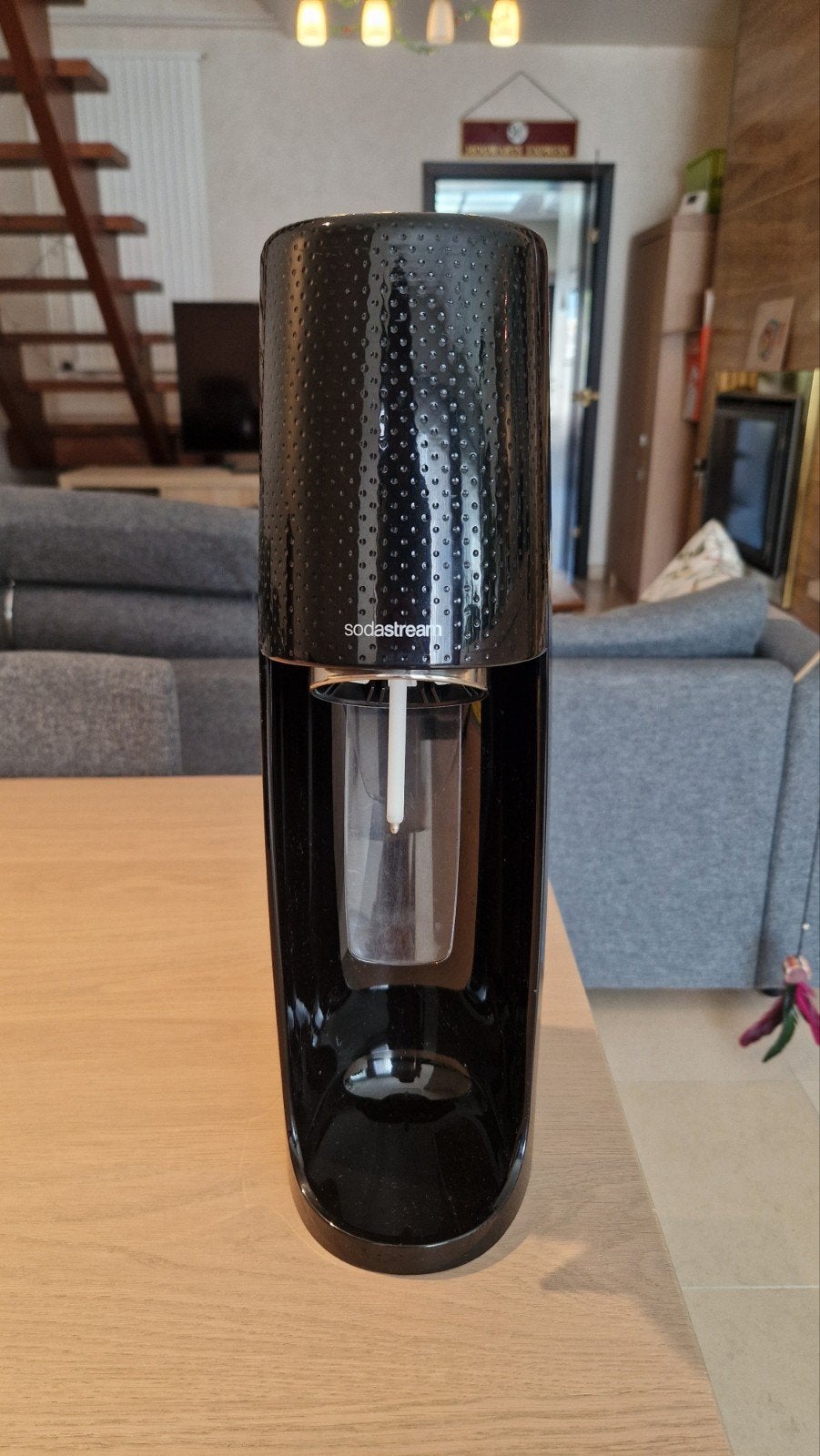 Sodastream + gaslfles, Enlèvement