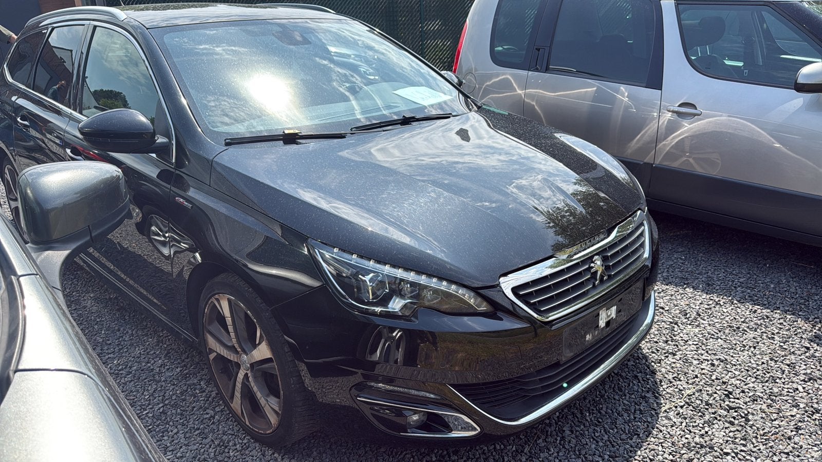 Peugeot 308 1.2i GT-line 130pk, Auto's, Euro 6, Zwart, Bedrijf, 5 deurs