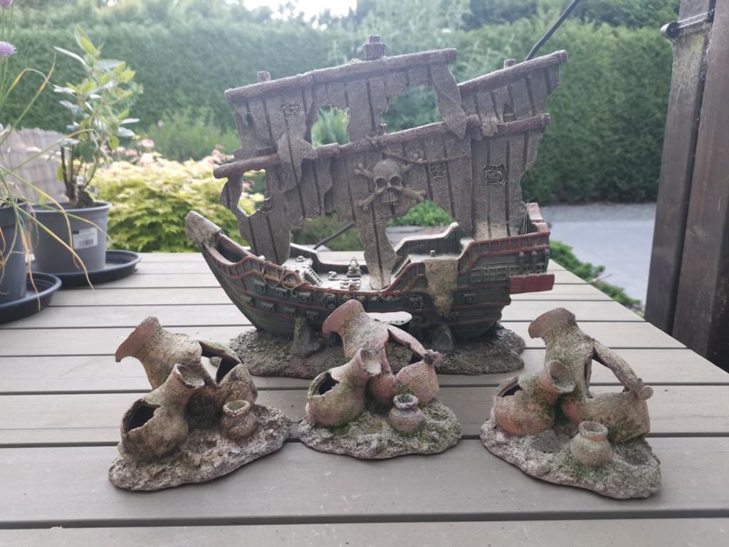 Aquarium decoratie, Enlèvement, Decoratie
