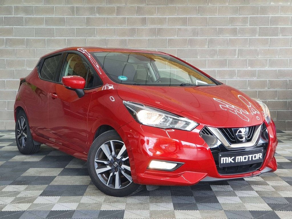 Nissan Micra 0.9 ESSENCE 90CV - GPS - AIRCO - 5 PORTES, Autos, Nissan, Rouge, Achat, Euro 6, Boîte manuelle