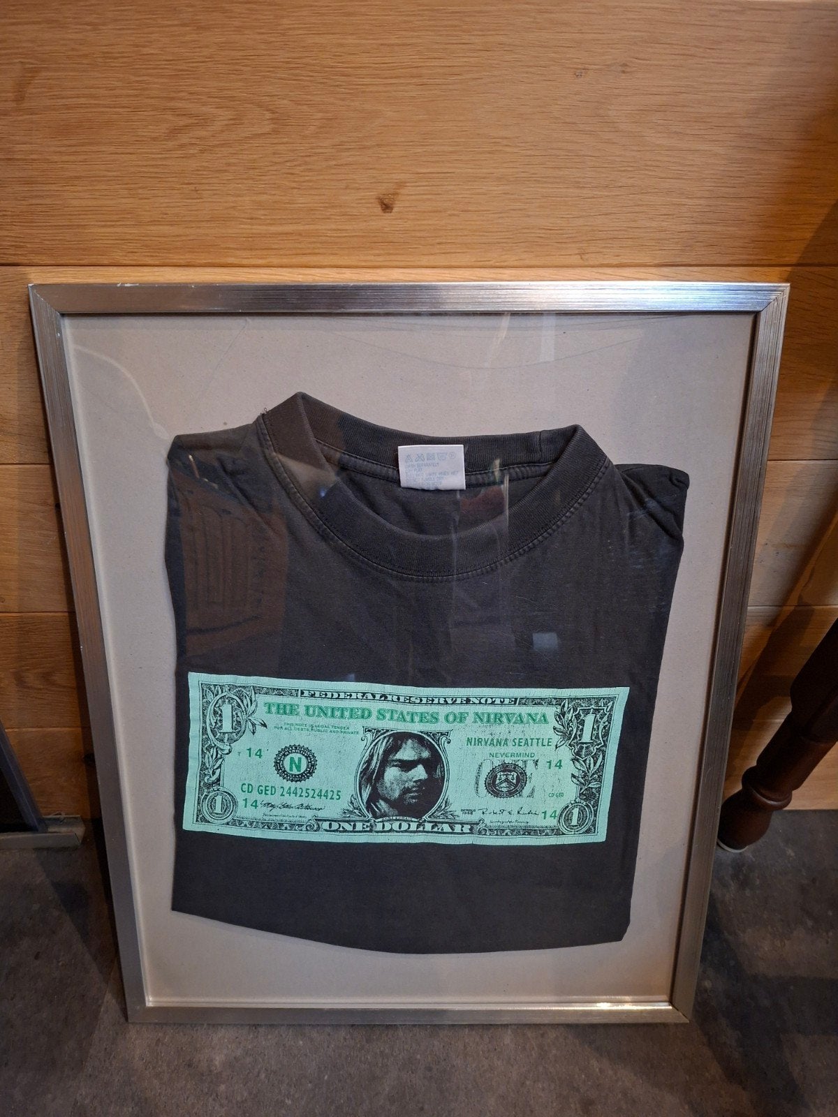 Vintage Nirvana "Nevermind Dollar Bill" T-Shirt (1991/90s), Ophalen