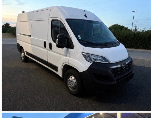 Opel movano, Auto's, Bestelwagens en Lichte vracht, Voorwielaandrijving, Stof, Wit, Bedrijf
