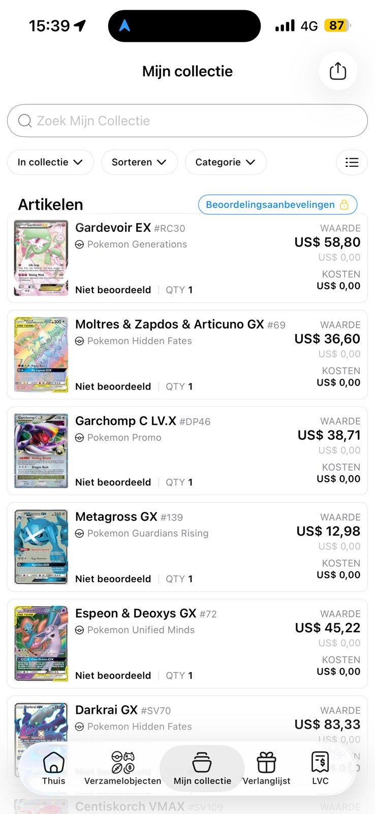 Pokemon collectie (let niet op prijzen), Tickets en Kaartjes