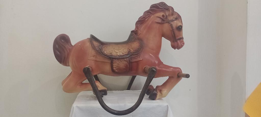 Cheval à Bascule Wonder Horse ancien - 1950-60, Enfants & Bébés, Enlèvement, Utilisé