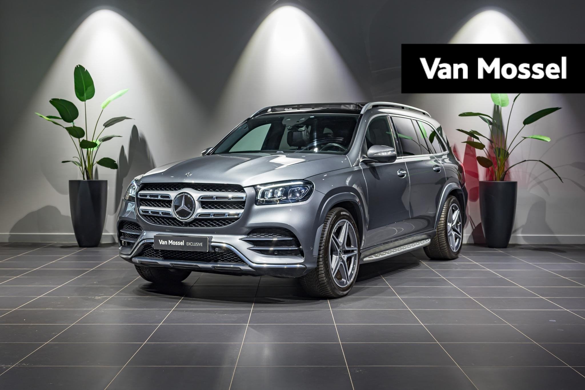 Mercedes-Benz GLS GLS 350 d 4MATIC AMG LINE BURMESTER | PANO, Auto's, Stof, Zwart, 7 zetels, https://public.car-pass.be/vhr/ee488c05-c1bc-4199-8751-f5b0a2595540