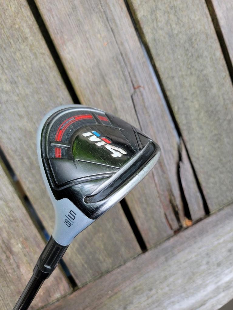 TaylorMade M4 fairway wood 5 – 18 in gebruikte staat., Sport en Fitness, Golf, Gebruikt, Club, Overige merken, Ophalen
