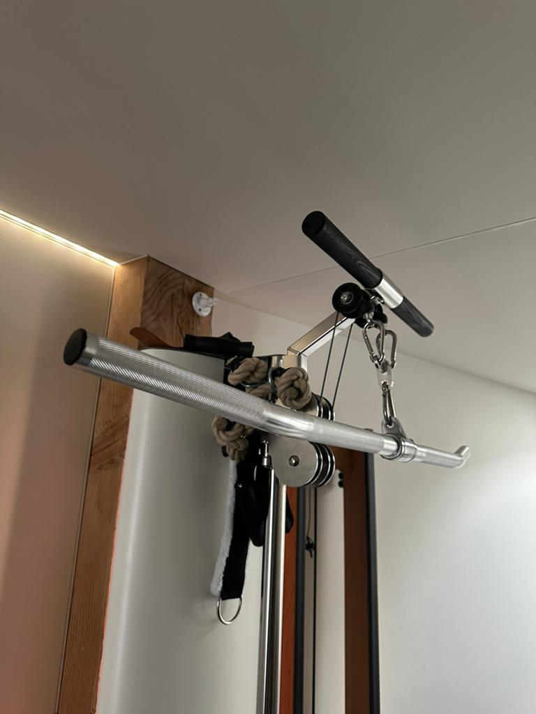 Nohrd Slimbeam, led verlichting, design pulley, full option, Sport en Fitness, Fitnessapparatuur, Nieuw, Krachtstation, Armen