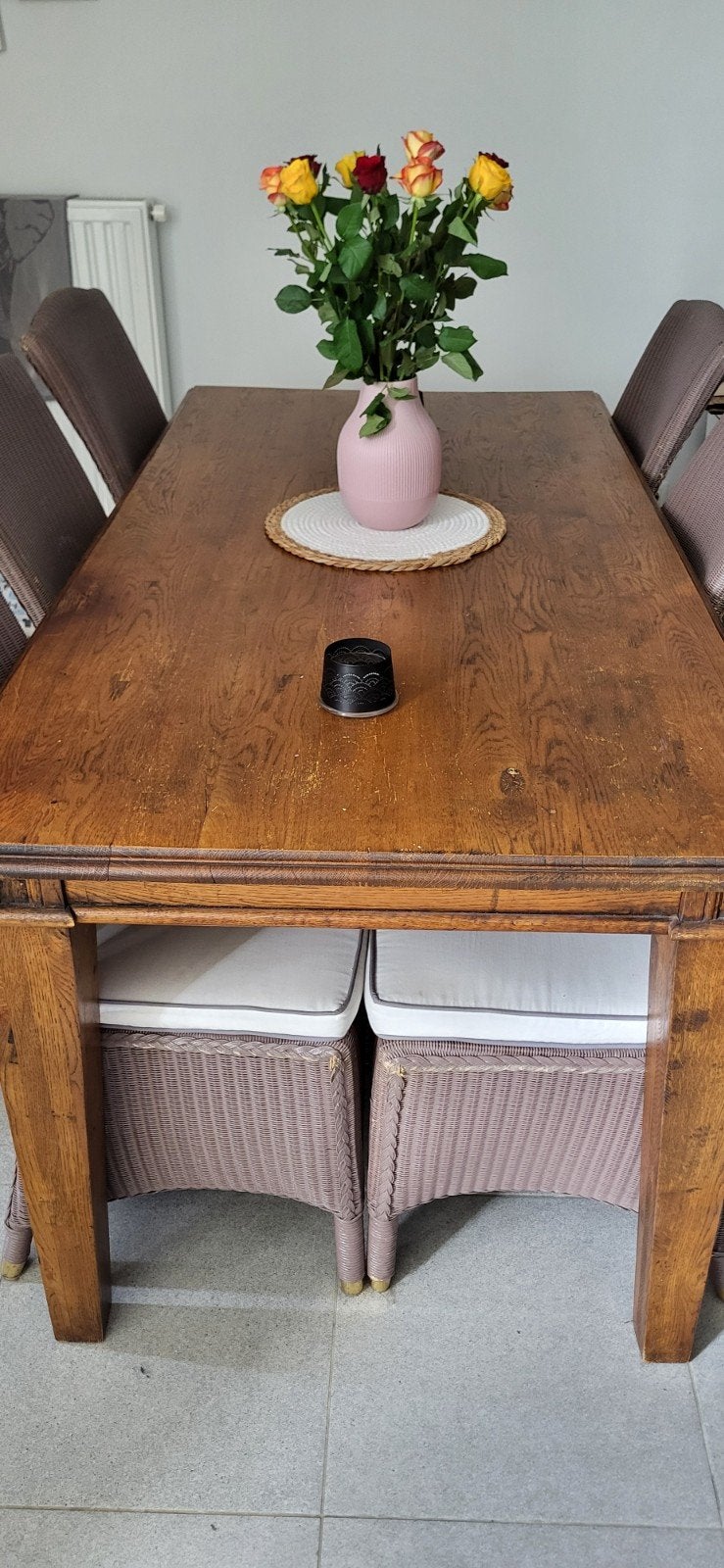 Eettafel met stoelen, Huis en Inrichting, Complete eetkamers, Ophalen