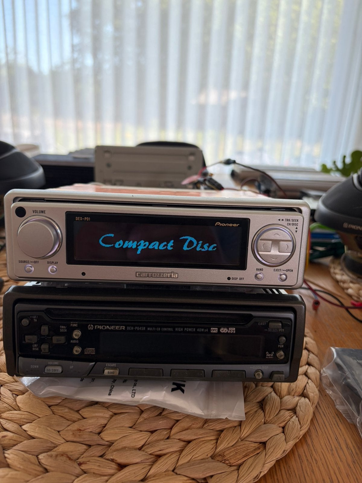 Pioneer Carrozzeria Dex-p01 nieuw staat!!, Enlèvement ou Envoi, Comme neuf