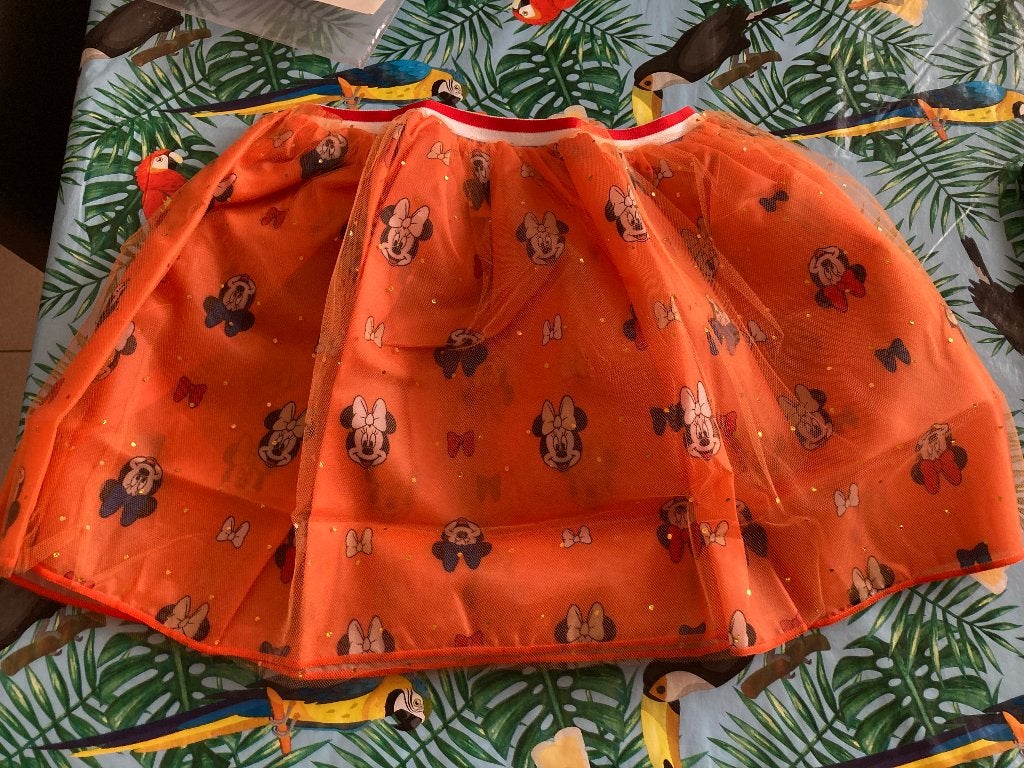 Nieuw Minnie Mouse ( Disney ) Tutu Maat 128 / 134, Enlèvement ou Envoi, Neuf, Fille, Robe ou Jupe