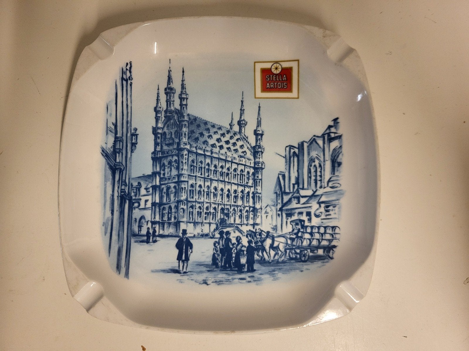 Grote Asbak Stella Artois, Antiek en Kunst, Antiek | Keramiek en Aardewerk, Ophalen of Verzenden