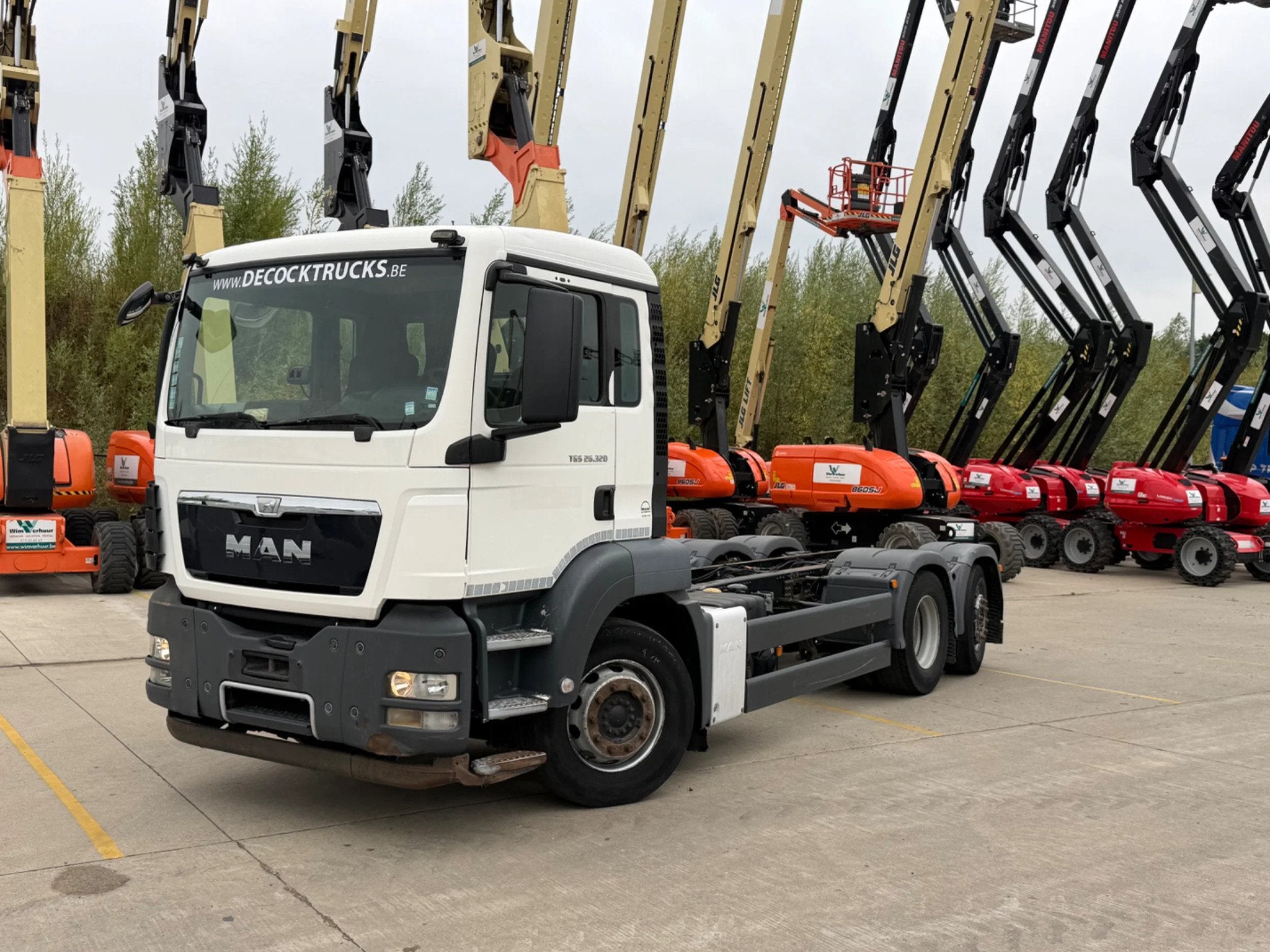 MAN TGS 26.320 WB 5.55 EURO5 (bj 2014), Auto's, Automaat, Euro 5, Bedrijf, Airconditioning