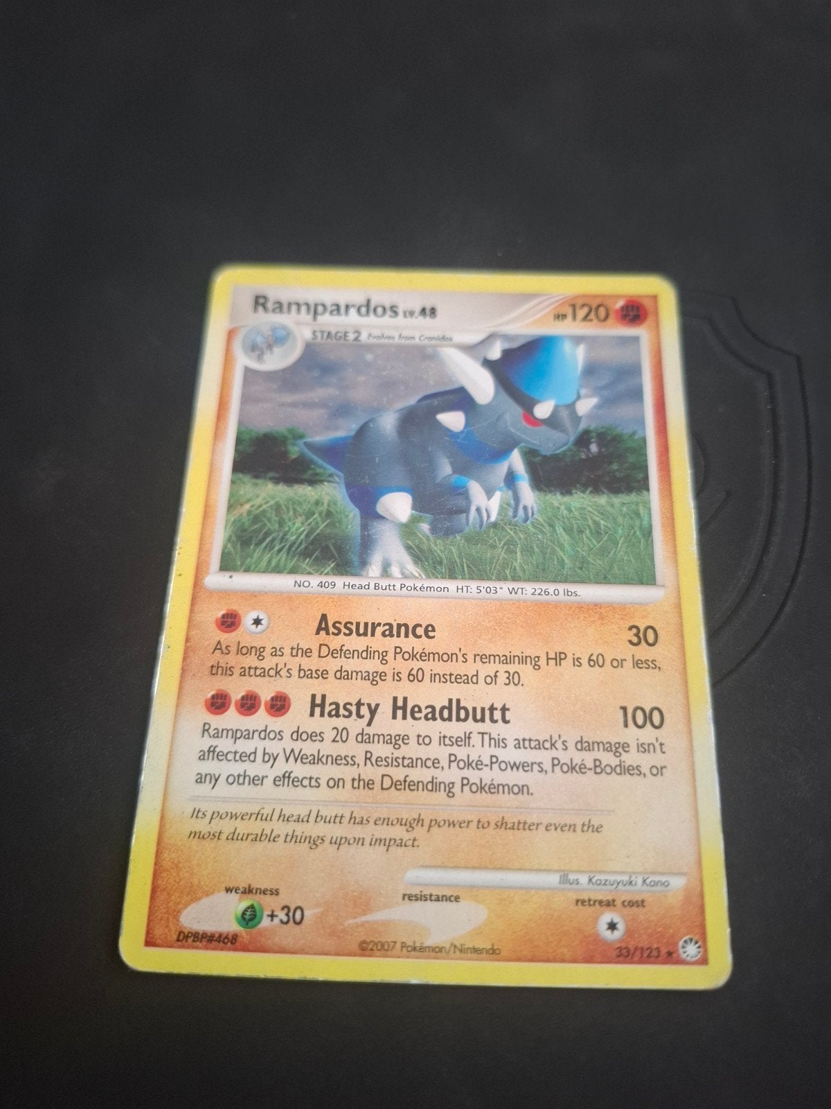 Carte Pokémon Rampardos LV.48 (33/123) - Usagée, Hobby & Loisirs créatifs, Jeux de cartes à collectionner | Pokémon, Enlèvement ou Envoi