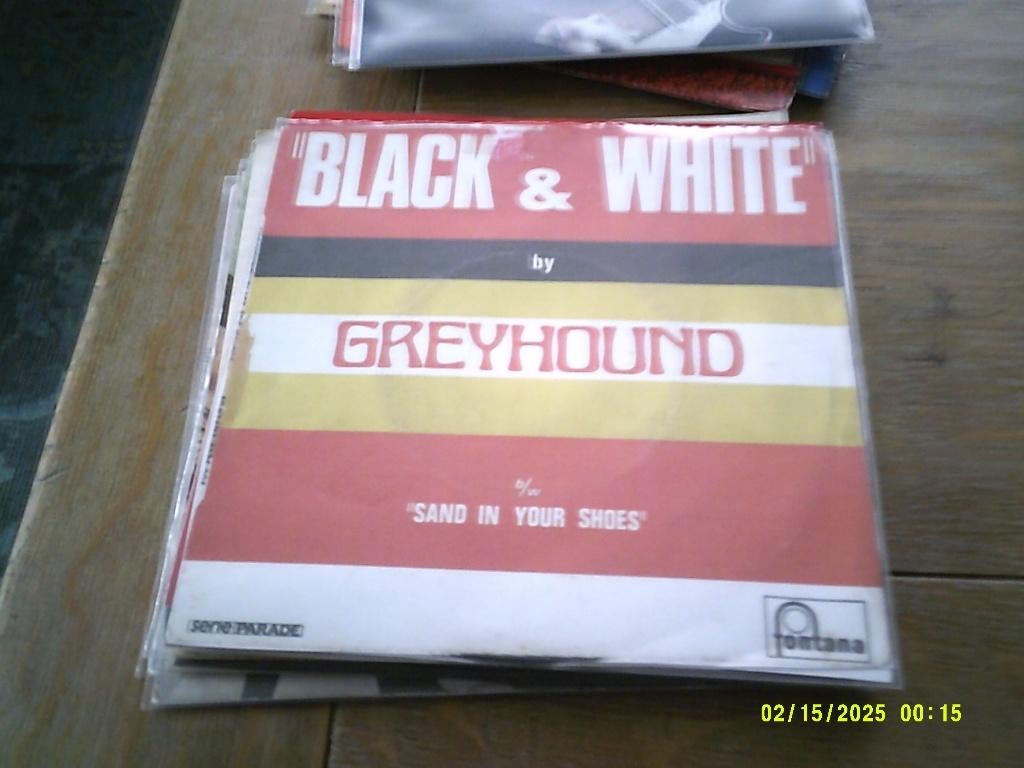 Greyhound – Black And White/ 1971 vinylsingel, Ophalen of Verzenden