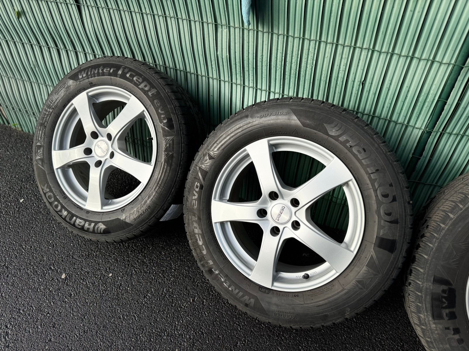Dezent velgen met banden M+S, Auto-onderdelen, Ophalen, Nieuw, 17 inch, All Season