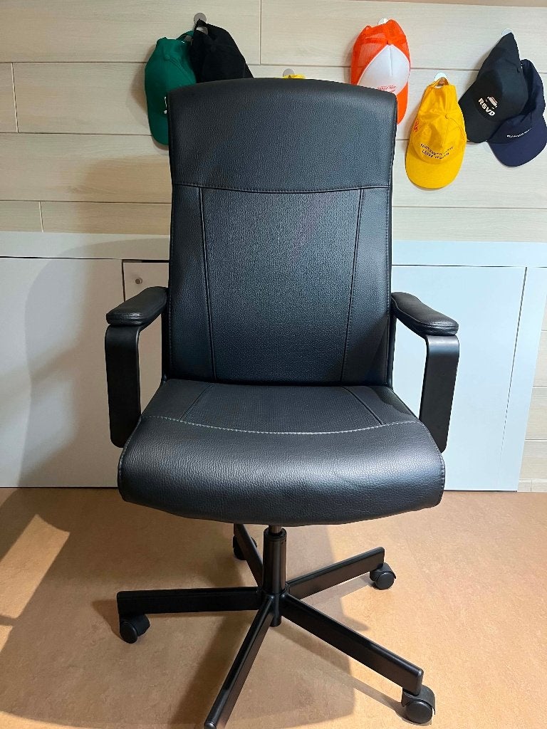 MILLBERGET bureaustoel, nieuwstaat, Maison & Meubles, Chaises de bureau, Enlèvement, Comme neuf, Noir, Chaise de bureau