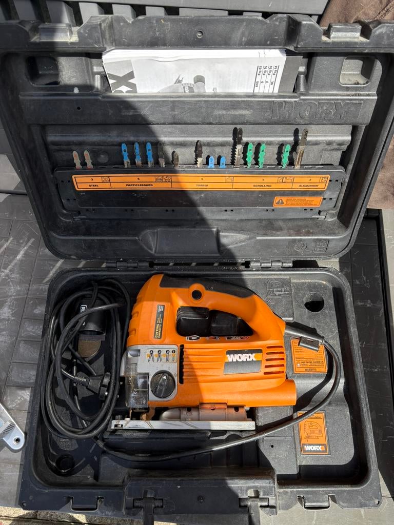 Scie sauteuse Worx, Enlèvement, Utilisé, Scie sauteuse