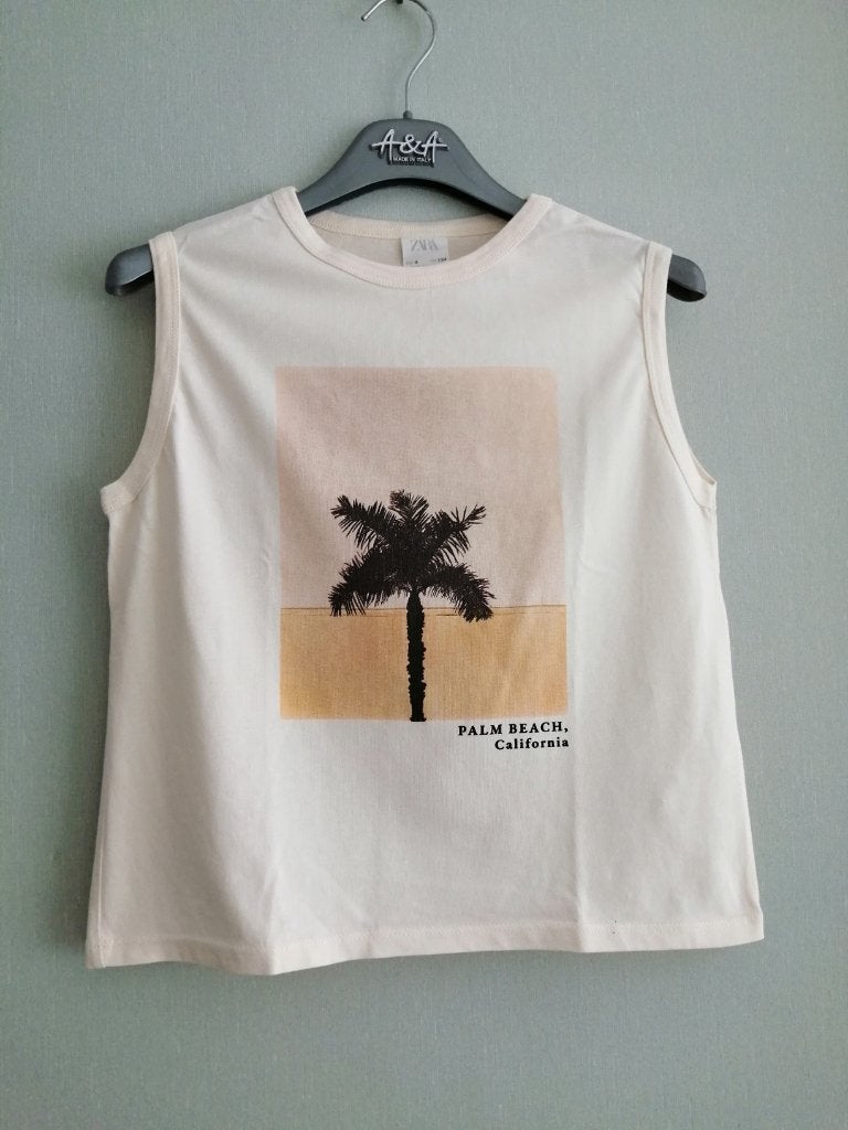 mooie t-shirt Zara maat 9 jaar, Gebruikt, Meisje, Ophalen of Verzenden, Zara